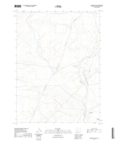 Sevenmile Gulch, WY (2021, 24000-Scale) Preview 1