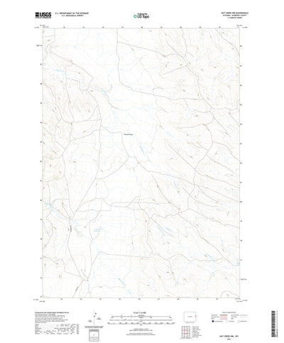 Oat Creek NW, WY (2021, 24000-Scale) Preview 1