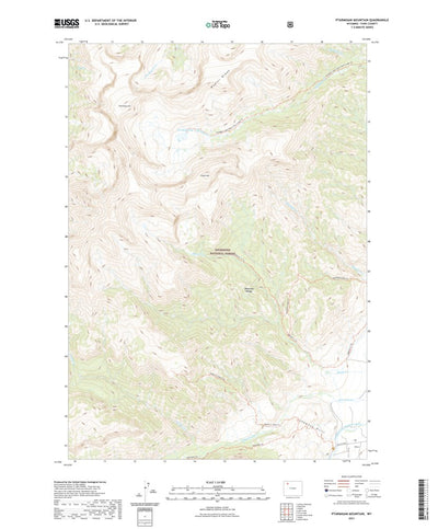 Ptarmigan Mountain, WY (2021, 24000-Scale) Preview 1