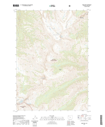 Sheep Mesa, WY (2021, 24000-Scale) Preview 1