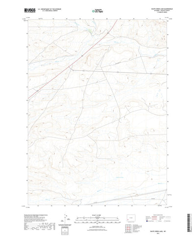 Shute Creek Lake, WY (2021, 24000-Scale) Preview 1
