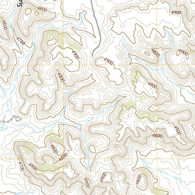 Piney Canyon SW, WY (2021, 24000-Scale) Preview 3