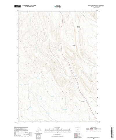 North Emblem Reservoir, WY (2021, 24000-Scale) Preview 1