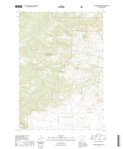 Sugarloaf Mountain, WY (2021, 24000-Scale) Preview 1