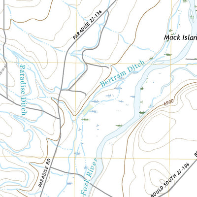 Two Buttes Reservoir, WY (2021, 24000-Scale) Preview 3