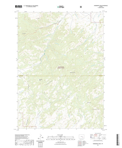 Warbonnett Peak, WY (2021, 24000-Scale) Preview 1