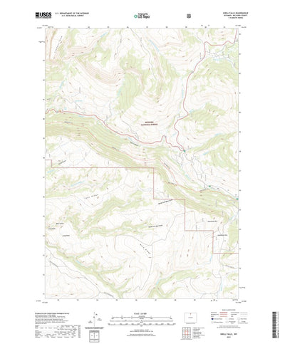 Shell Falls, WY (2021, 24000-Scale) Preview 1