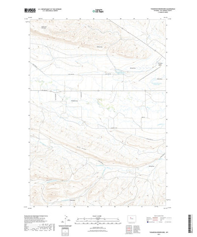 Thompson Reservoirs, WY (2021, 24000-Scale) Preview 1