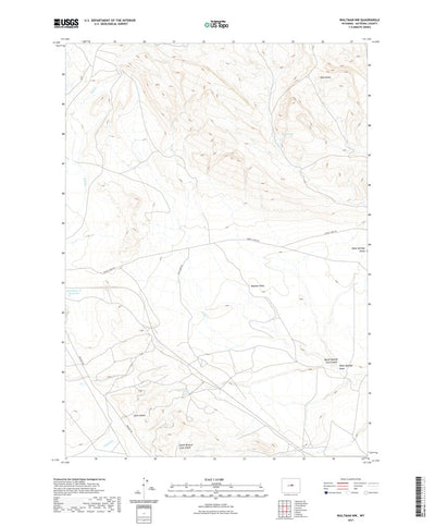 Waltman NW, WY (2021, 24000-Scale) Preview 1