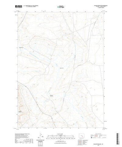 Walker Draw NW, WY (2021, 24000-Scale) Preview 1