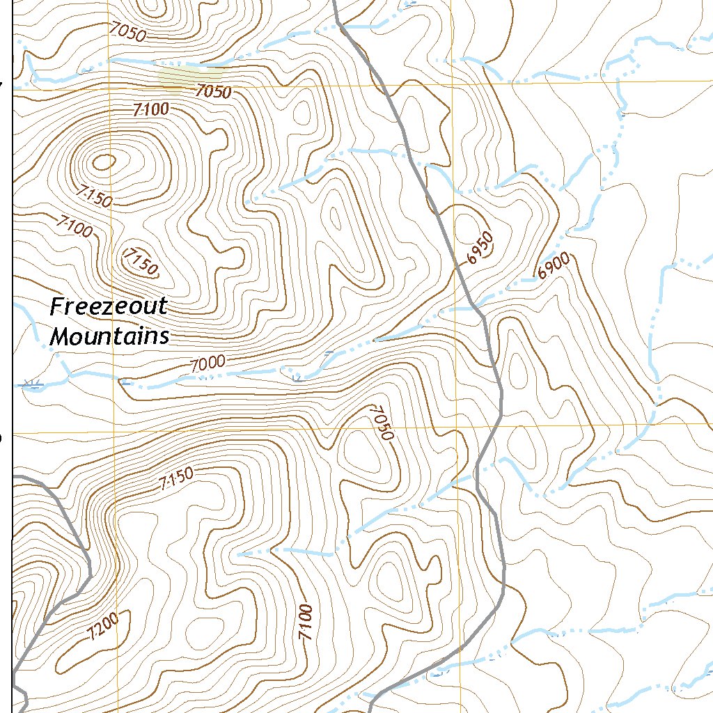 Nw Map Scale Walker Draw NW, WY (2021, 24000-Scale) Map by United States Geological ...