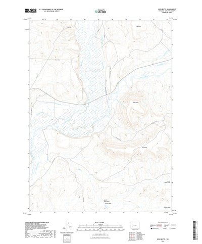 Ross Butte, WY (2021, 24000-Scale) Preview 1