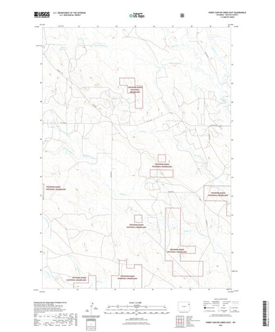 Sheep Canyon Creek East, WY (2021, 24000-Scale) Preview 1