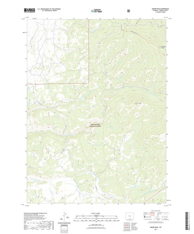 Singer Peak, WY (2021, 24000-Scale) Preview 1