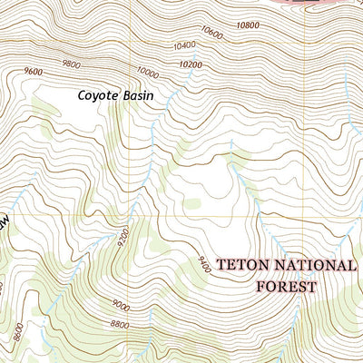 Tosi Peak, WY (2021, 24000-Scale) Preview 3