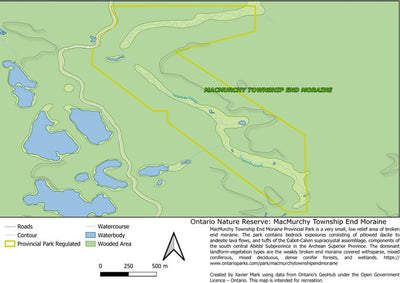 Ontario Nature Reserve: MacMurchy Township End Moraine Preview 1