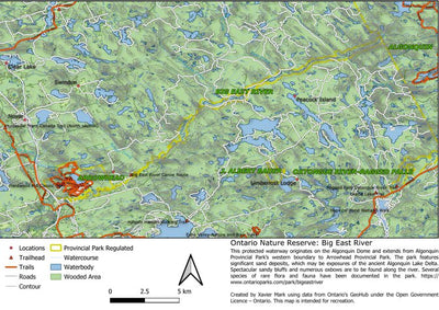 Ontario Nature Reserve: Big East River Preview 1