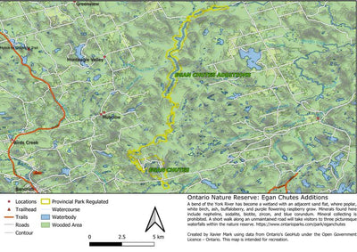 Ontario Nature Reserve: Egan Chutes Additions Preview 1