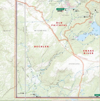 Yellowstone National Park - Southwest - Bechler Region - Hike Wyoming - Bike Wyoming Preview 1