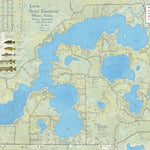 Little Saint Germain, Moon, Alma, and Finley Lakes in Vilas County Wisconsin Preview 1