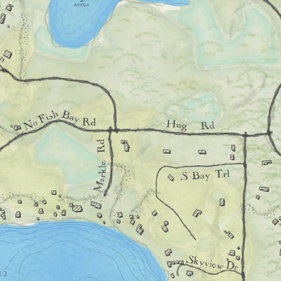 Little Saint Germain, Moon, Alma, and Finley Lakes in Vilas County Wisconsin Preview 2