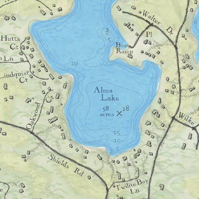 Little Saint Germain, Moon, Alma, and Finley Lakes in Vilas County Wisconsin Preview 3