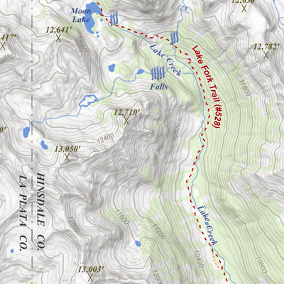 Rincon La Osa, Colorado 15 Minute Topographic Map - Game Management Units Preview 3