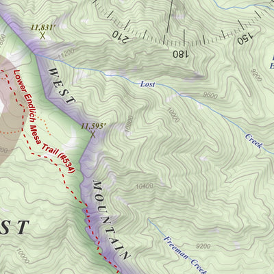 Forest Lakes, Colorado 15 Minute Topographic Map - Game Management Units Preview 3