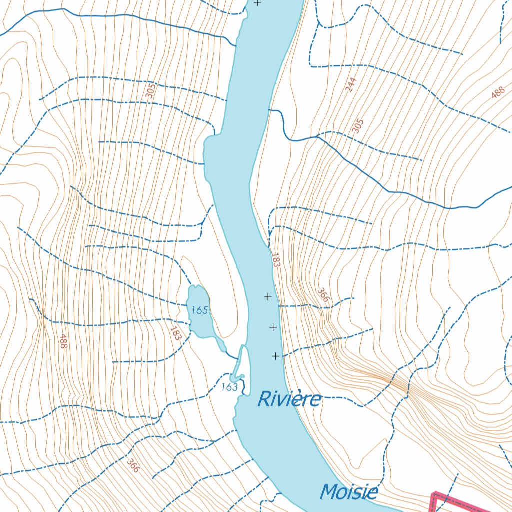 022O08 GRAND LAC AU SABLE Map by GPS Quebec inc. | Avenza Maps