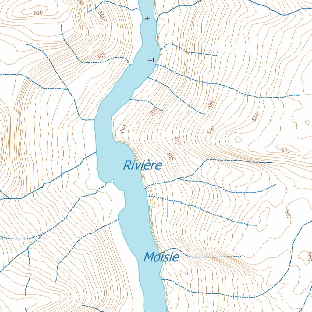 022O09 LAC DU BROCHET Map by GPS Quebec inc. | Avenza Maps