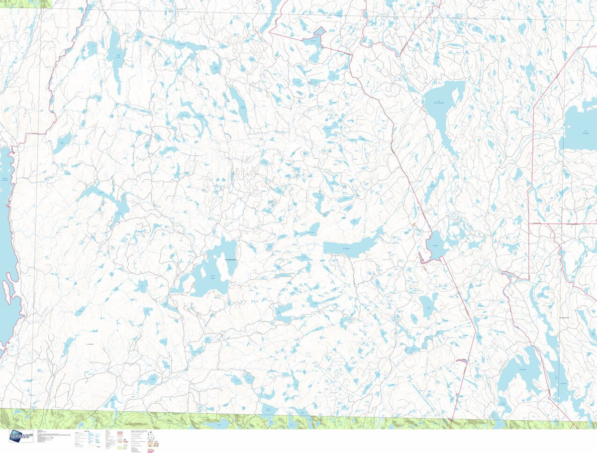 022E02 LAC MARIA-CHAPDELAINE Map by GPS Quebec inc. | Avenza Maps
