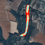 24. Південний Буг річка. (с.Стрільчинці) Вінницька область. Карта глибин Preview 1