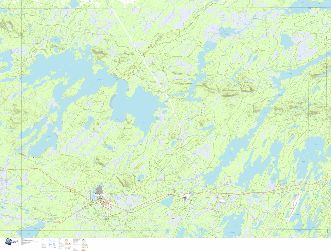 032G15 CHAPAIS Map by GPS Quebec inc. | Avenza Maps