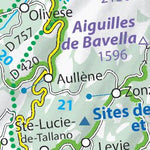 Cr Nat 710 France Détaillée 1/800 000 Inset Corse Preview 3