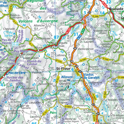 Cr Nat 710 France Détaillée 1/800 000 Sud Preview 3