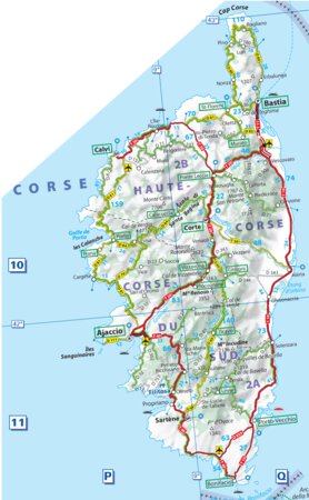 France Sud / Frankrijk Zuid Inset Corse Preview 1