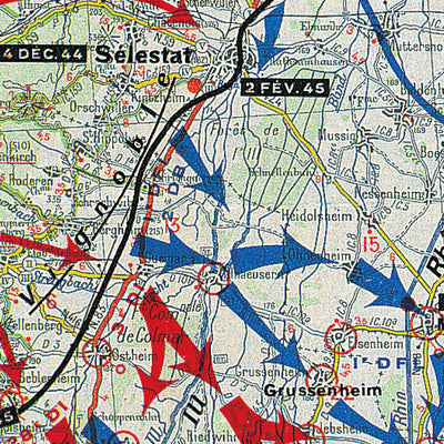 Bataille D'Alsace - Nov.1944-Mars 1945 / Battle Of Alsace -Nov.1944-March 1945 Preview 3