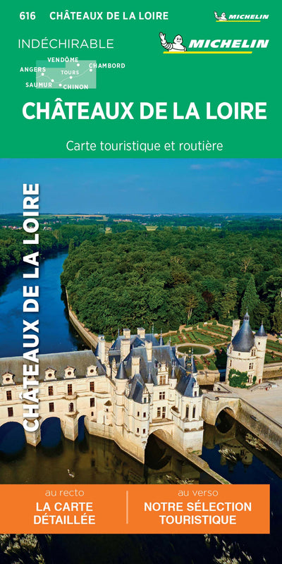 Carte Routiere Touristique Chateaux De La Loire Preview 1