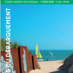 Carte Routiere Touristique Plages Du Debarquement - Presqu'Ile Du Cotentin Preview 1