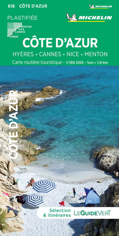 Carte Routiere Touristique Cote D'Azur Preview 1