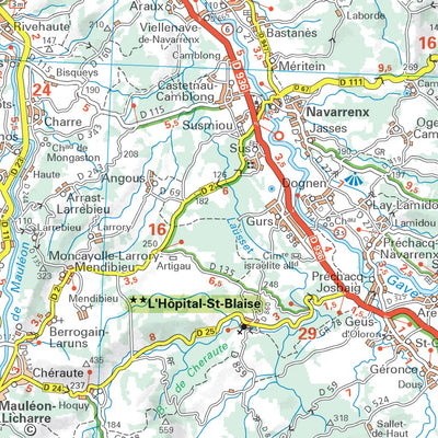 Carte Routiere Touristique Pays Basque Preview 3