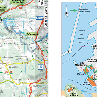 Carte Routiere Touristique Provence Preview 3