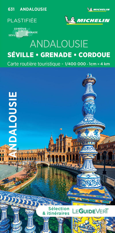 Carte Routiere Touristique Andalousie Preview 1