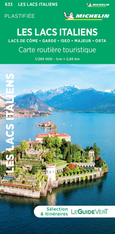 Carte Routiere Touristiques Lacs Italiens - Milan Preview 1