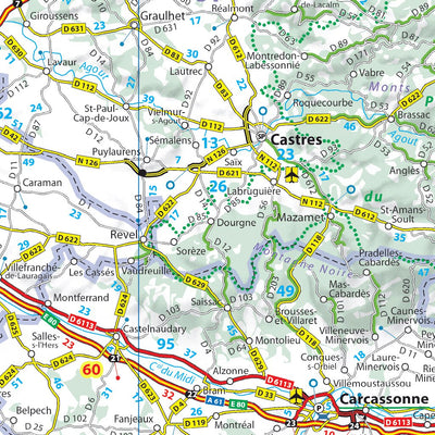 Cr Nat 710 France Détaillée 1/800 000 Preview 3