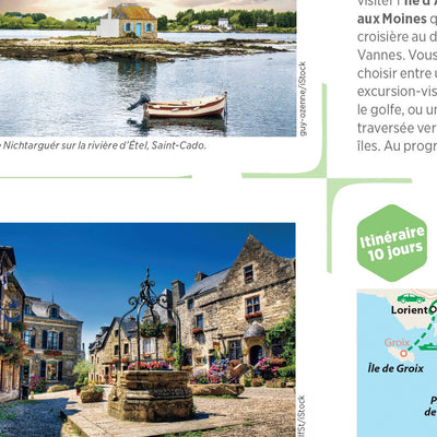 Carte Routiere Touristique Golfe Du Morbihan Et Sa Region - Index Preview 3
