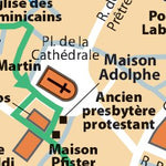 Carte Routiere Touristique Alsace - Colmar Preview 2