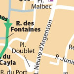 Carte Routiere Touristique Perigord - Bergerac Preview 2