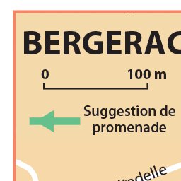 Carte Routiere Touristique Perigord - Bergerac Preview 3