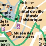 Carte Routiere Touristique Alsace - Mulhouse Preview 2